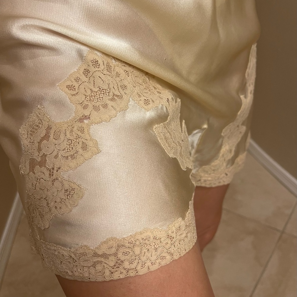 Vintage Silk 1930’s Chemise Step-In Lingerie - Picture 5 of 8